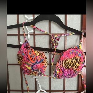 Lulifama reversible bathing suit top